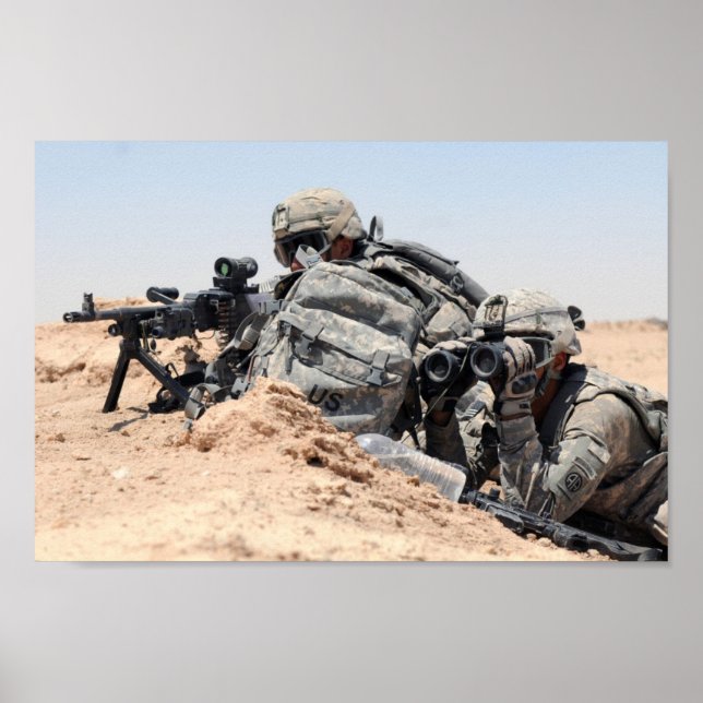 Póster Keeping Watch in Iraq (Frente)