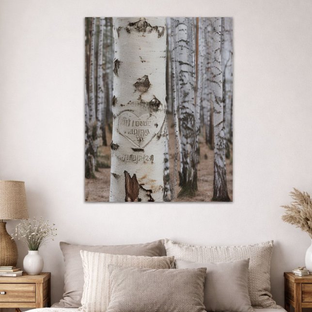 Póster Keepsake con guion rústico (Subido por el creador)