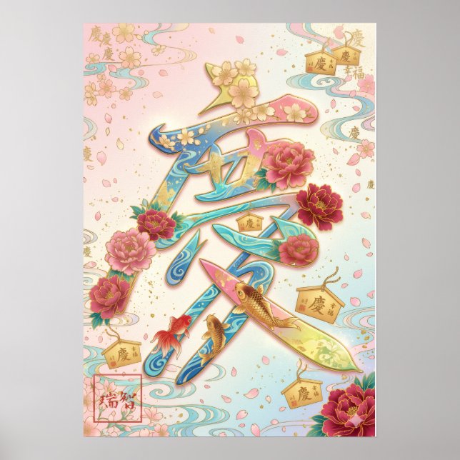 Póster Kei: Celebration & Prosperity Art260050248 (Frente)