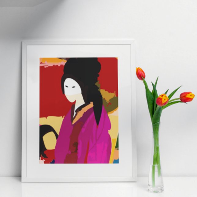 Póster Keisha japonesa (Subido por el creador)