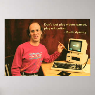 Póster Keith Apicary education poster
