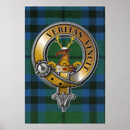 Póster Keith Tartan & Badge