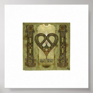 Póster Kells Heartflame