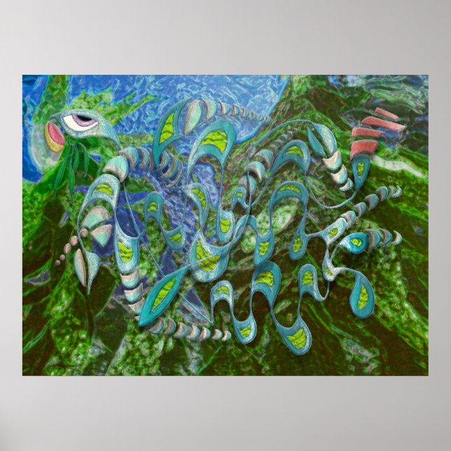 Póster Kelp Dragon (Frente)