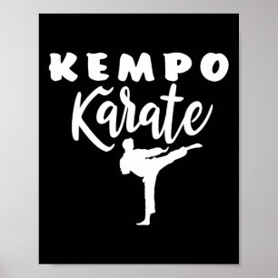 Póster Kempo Karate Kenpo Artes Marciales Shaolin