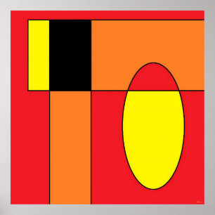 Póster Ken Gage Egg Invader I