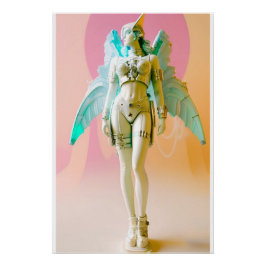 Póster Ken Gage Future Perfect Vaporwave Angel