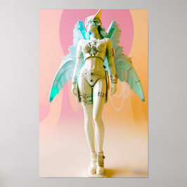 Póster Ken Gage Future Perfect Vapowave Angel