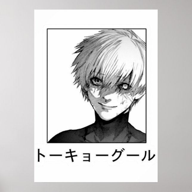 Póster ken kaneki tokyo ghoul (Frente)