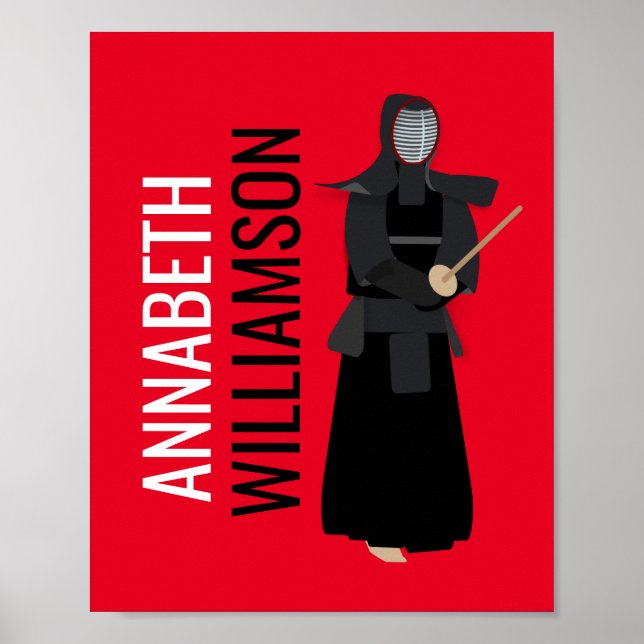 Póster Kendo (Frente)