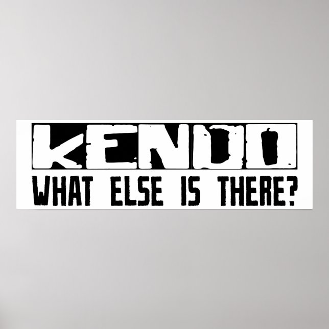Póster Kendo ¿Qué Más Hay? (Frente)