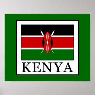 Póster Kenia