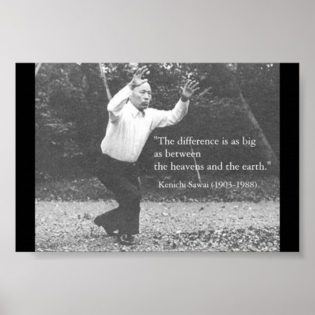 Póster Kenichi Sawai (Frente)