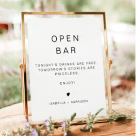 Póster KENNEDY Moderno Minimalista Poster de bebidas de b