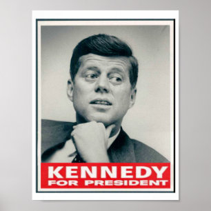 Póster Kennedy para el presidente