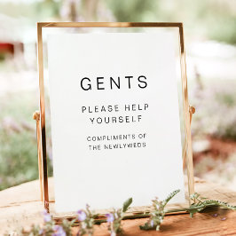 Póster KENNEDY Poster de aseo de baño GÉNERO moderno