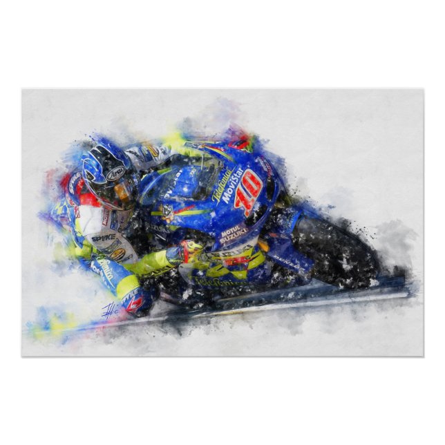 Póster Kenny Roberts (Anverso)