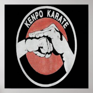 Póster Kenpo Karate Martial Arts Custom Gift