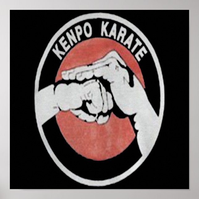 Póster Kenpo Karate Martial Arts Custom Gift (Frente)
