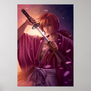 Póster Kenshin Himura