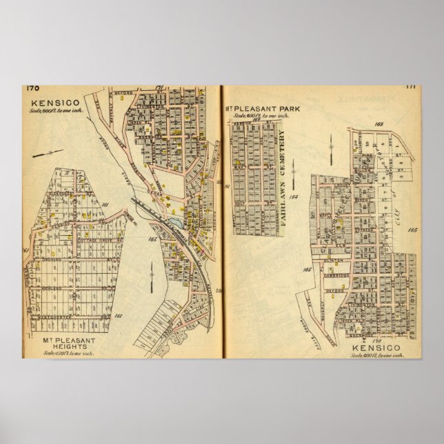 Póster Kensico, Nueva York (Frente)