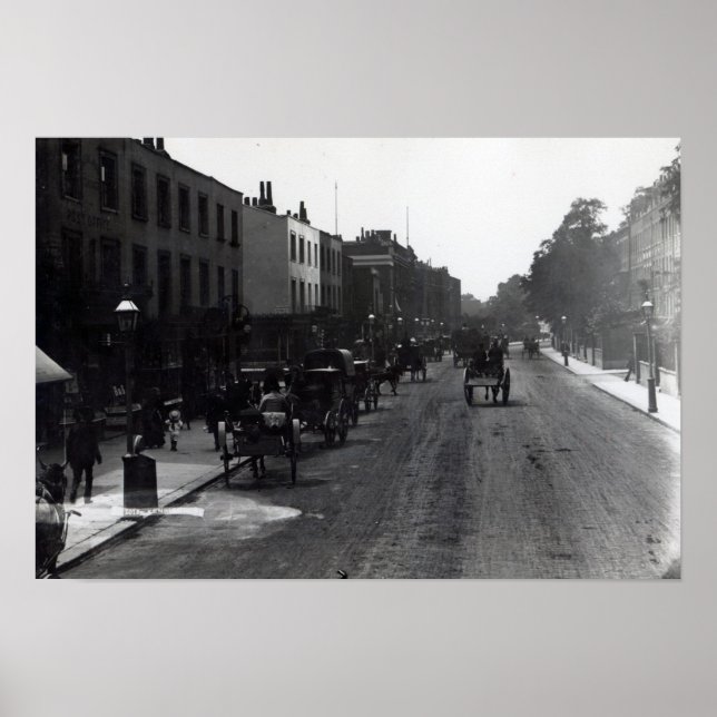 Póster Kensington High Street, Londres (Frente)