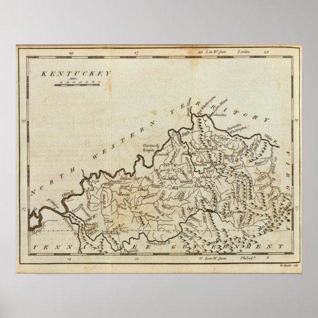 Póster Kentucky (Frente)