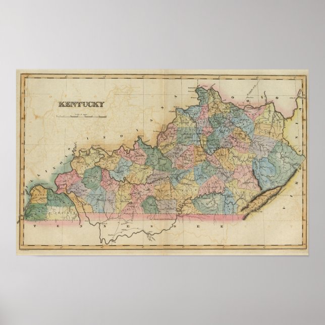 Póster Kentucky 10 (Frente)