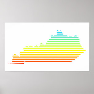 Póster kentucky chill fade