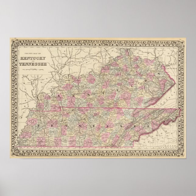 Póster Kentucky, Tennessee 2 (Frente)