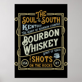 Póster Kentucky Whiskey