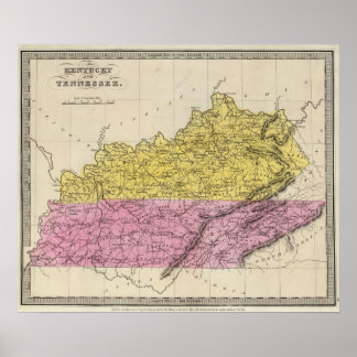 Póster Kentucky Y Tennessee