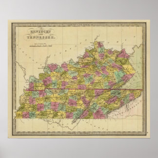 Póster Kentucky Y Tennessee