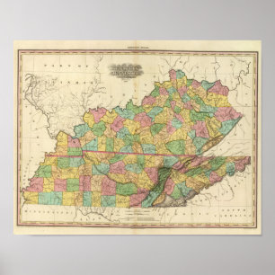 Póster Kentucky y Tennessee 2