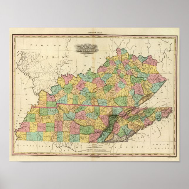 Póster Kentucky y Tennessee 2 (Frente)