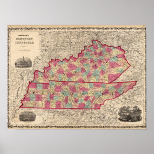 Póster Kentucky y Tennessee 3