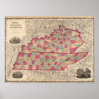 Póster Kentucky y Tennessee 3