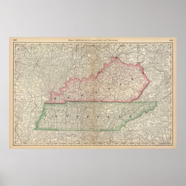 Póster Kentucky y Tennessee 6 (Frente)