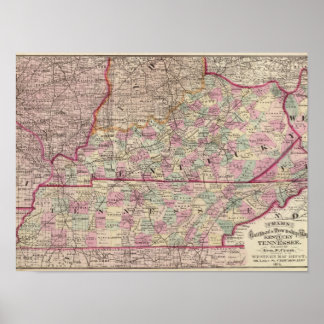 Póster Kentucky y Tennessee 7