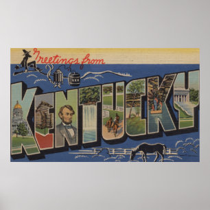 Póster KentuckyLarge Letter ScenesKentucky 2