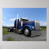 Kenworth es un modelo "rojo, caliente y azul"