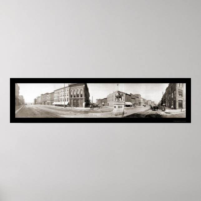 Póster Keokuk, IA Photo 1907 (Frente)