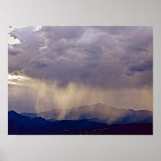Póster KEP_20050909 Tormenta de lluvia a lo largo de la c