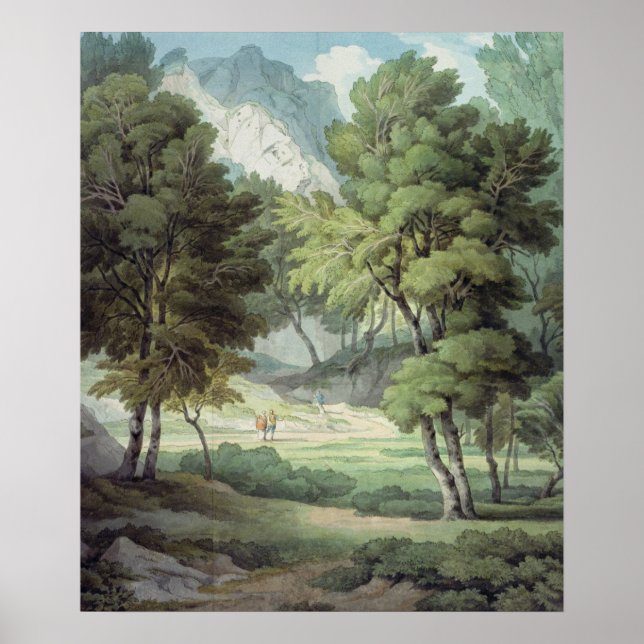 Póster Kerswell, Devon (Frente)