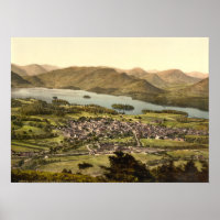 Keswick II, Derwentwater, Lake District, Inglaterr