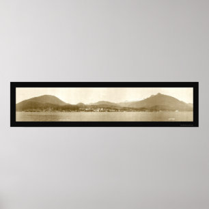 Póster Ketchikan, foto 1912 de Alaska