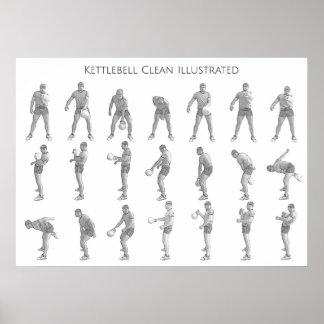 Póster Kettlebell One Arm Clean