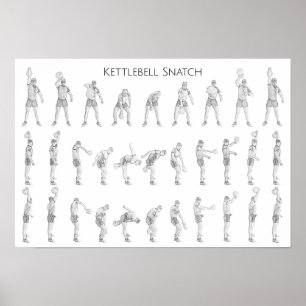 Póster Kettlebell Snatch