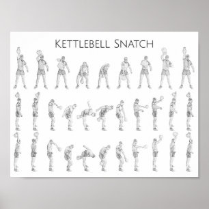 Póster Kettlebell Snatch