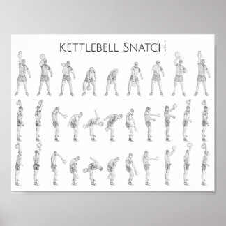 Póster Kettlebell Snatch